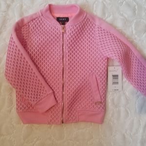 Girls pink DKNY jacket